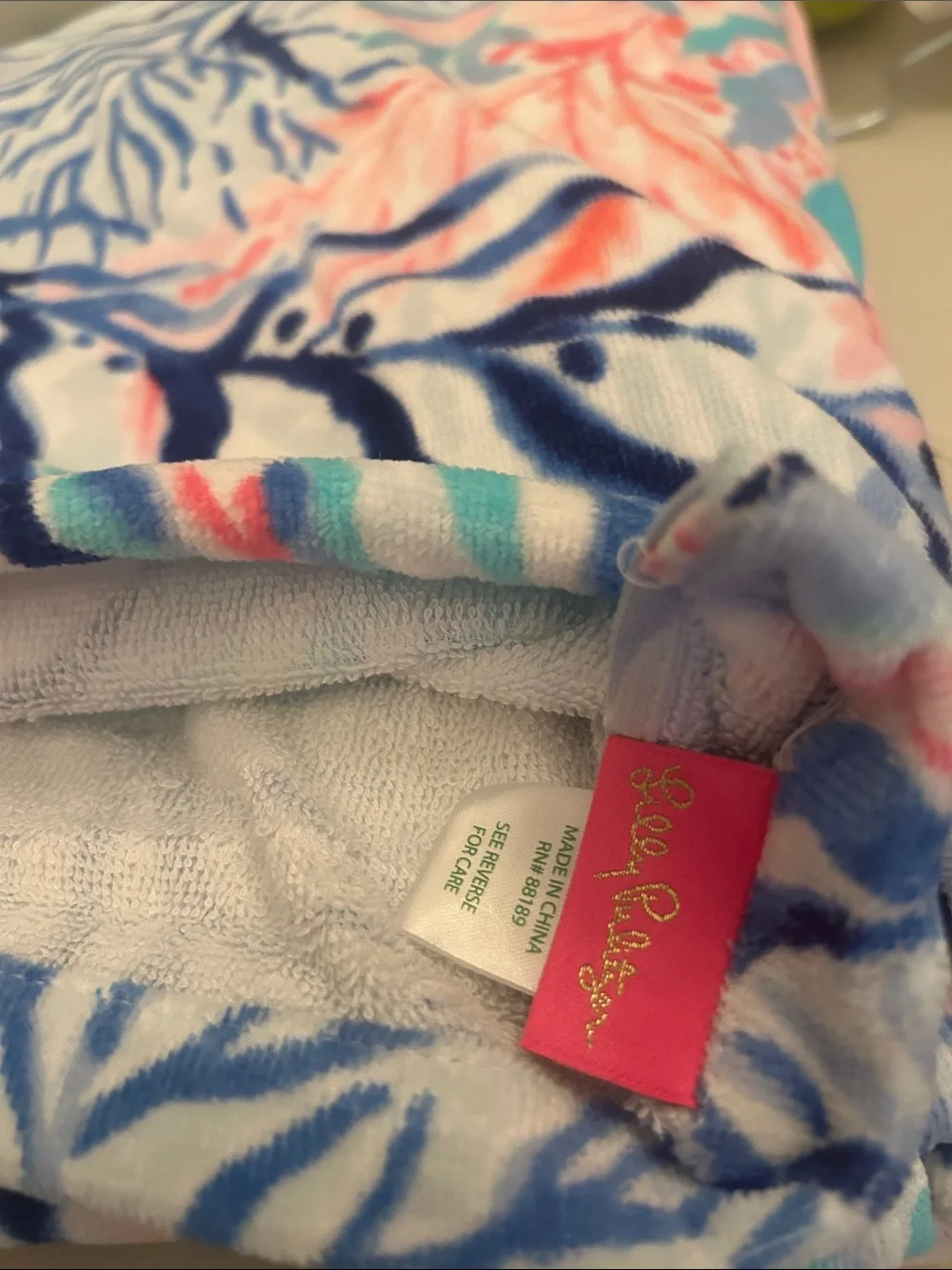 Lilly Pulitzer Towel Backpack NWT